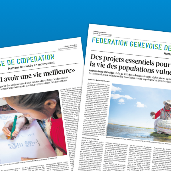 La solidarité genevoise et l’eau comme bien commun dans la presse